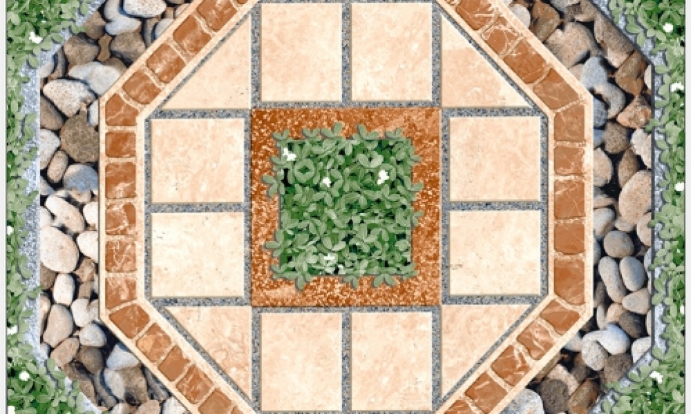 Gạch lát sân vườn Catalan 50x50 CTL5508