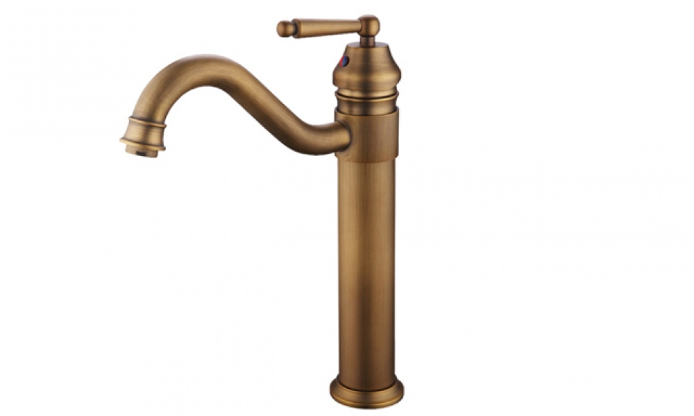 Vòi rửa Lavabo bằng đồng cổ điển Kanly GCA03