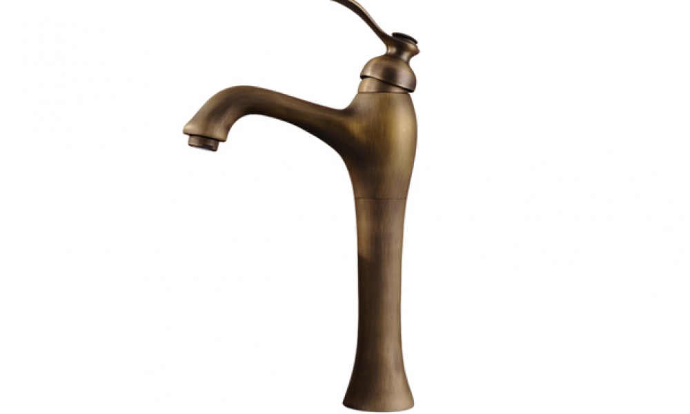 Vòi rửa Lavabo bằng đồng cổ điển Kanly GCA04