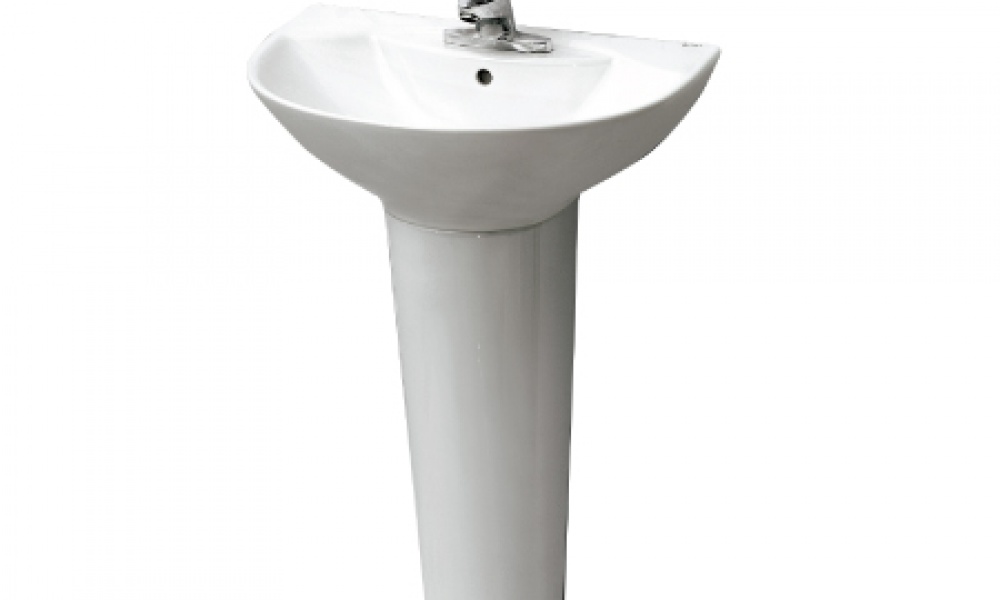 Chậu rửa Lavabo Inax  L288V + Chân lửng L288VD