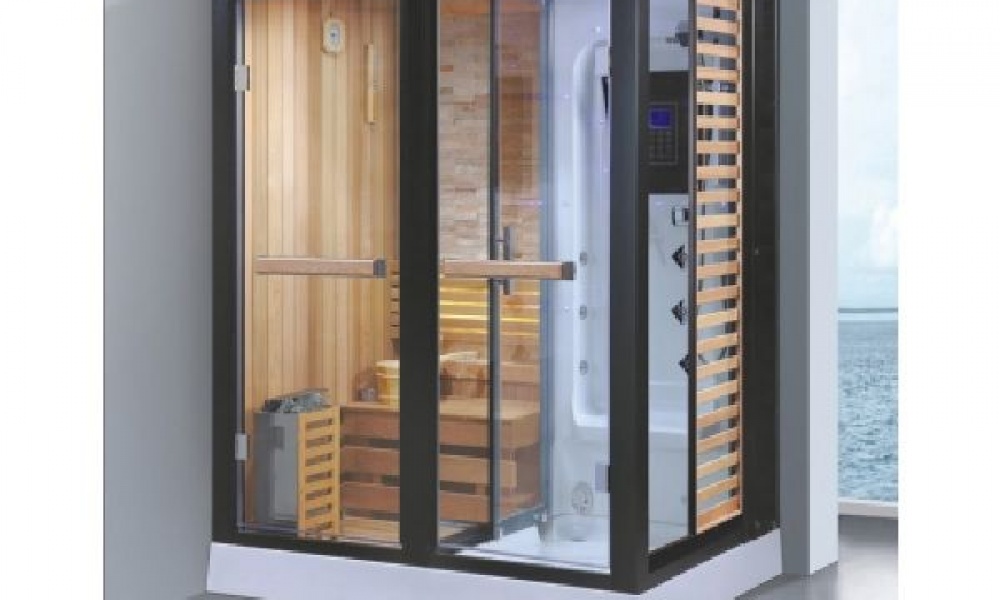 Phòng tắm xông hơi khô kết hợp ướt KADAWA KW-8879