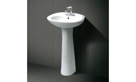 Chậu rửa Lavabo Inax  L284V + Chân chậu L284VD