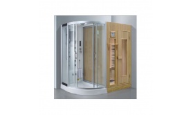 Phòng tắm xông hơi khô kết hợp ướt KADAWA KW-8882