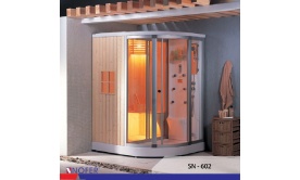 Phòng tắm xông hơi khô kết hợp ướt Nofer SN-602R